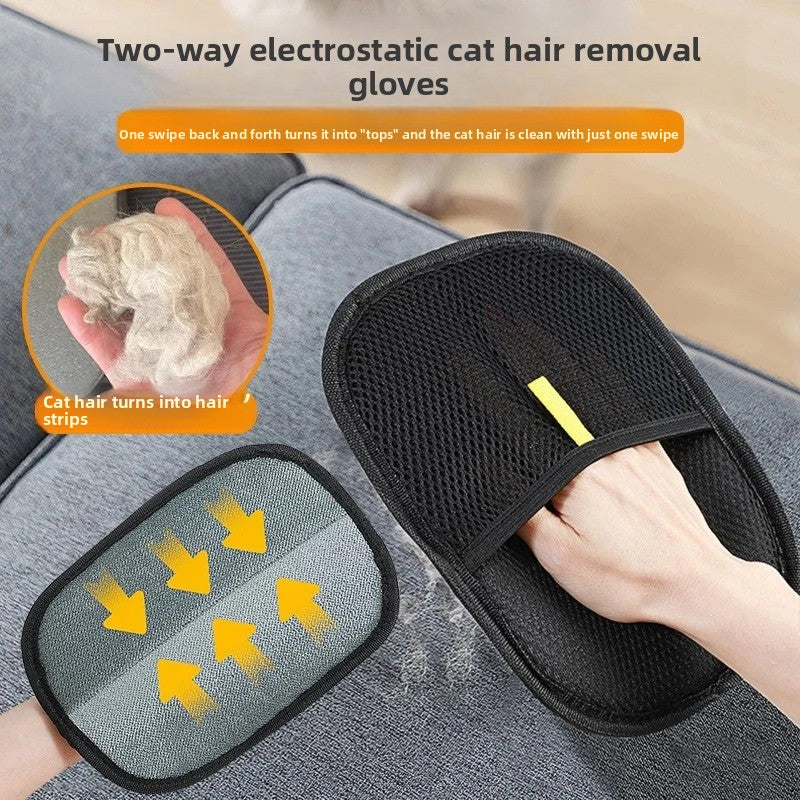 Pet Static Electricity Hair Removal Gloves