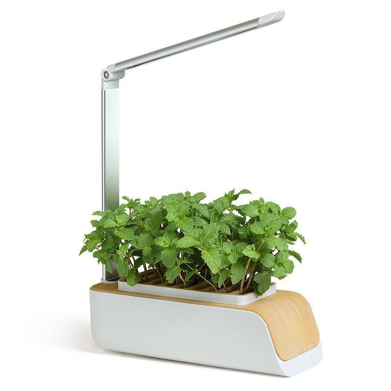 Smart Indoor Hydroponic Plant Grower with LED Lights