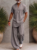 Mens Casual Plaid Shirt