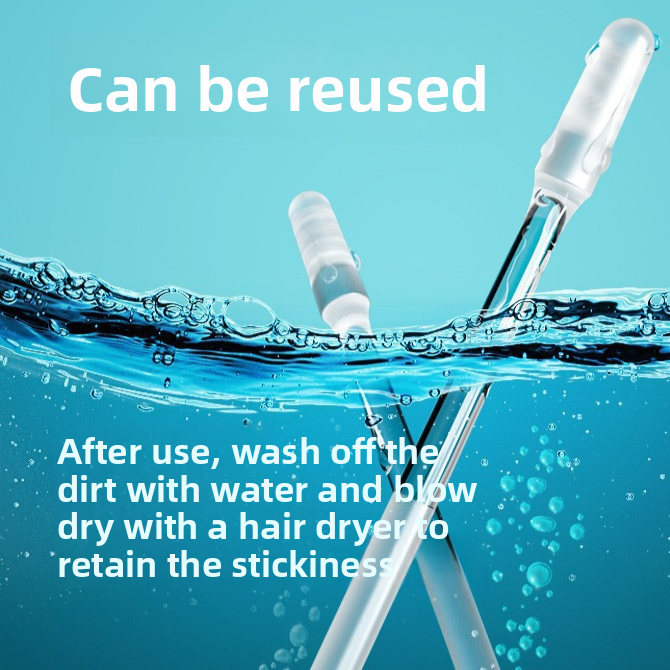 Adhesive Ear Cleaning Sticks with Silicone Tip