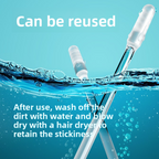 Adhesive Ear Cleaning Sticks with Silicone Tip