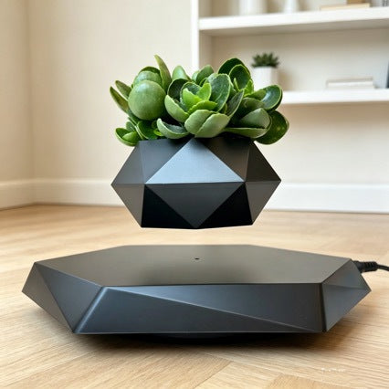 Magnetic Levitation Floating Flower Pot Decor