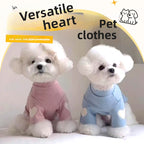 Heart Pattern Pet Hoodie