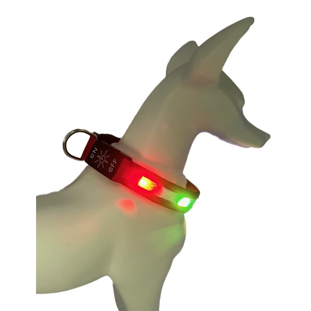 Adjustable LED Light Up Pet Collar