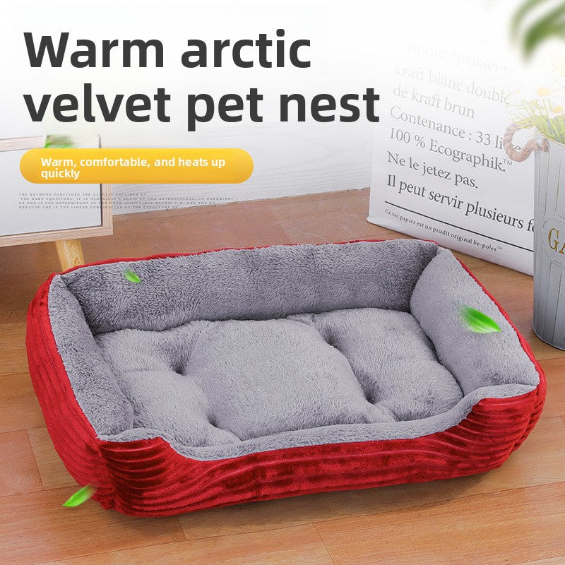 All-Season Pet Kennel and Mat for Cats and Dogs