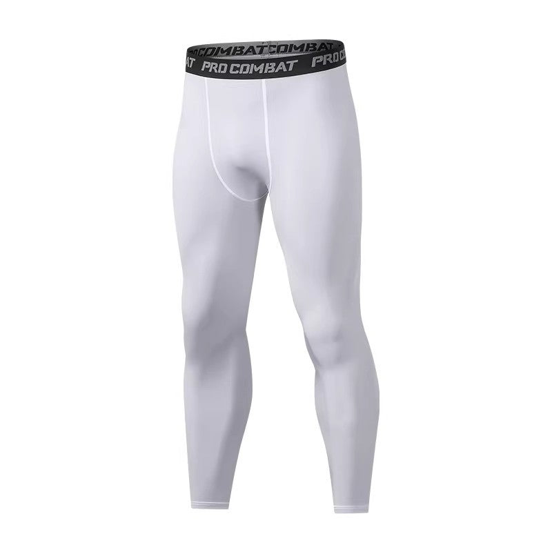 Men's Quick-Dry Sports Tight Pants for Fitness and Running