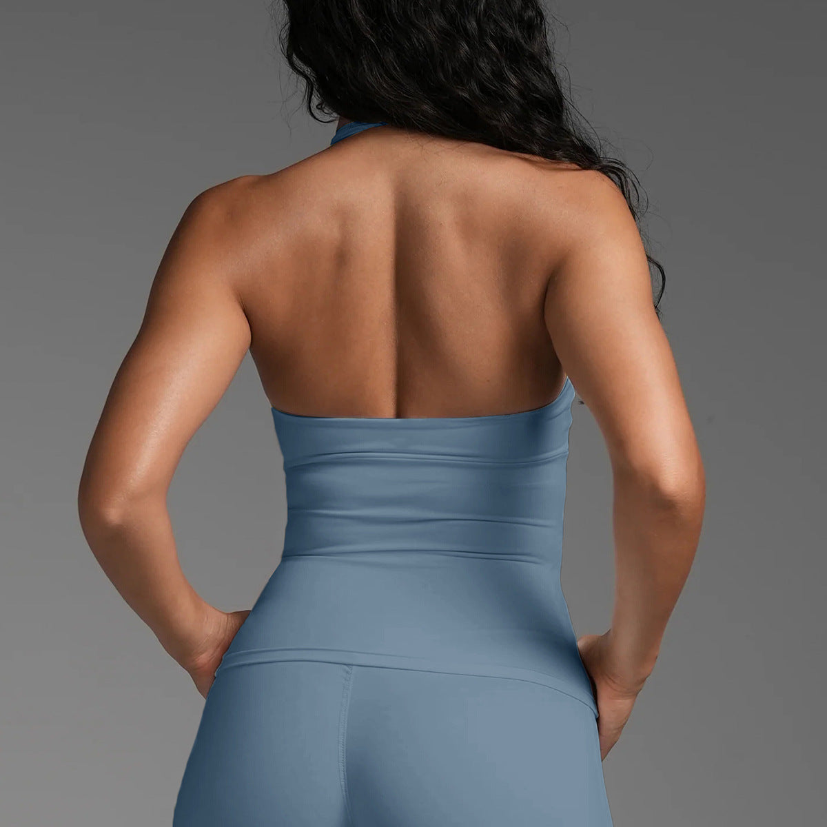 Womens V-Neck Yoga Sports Vest