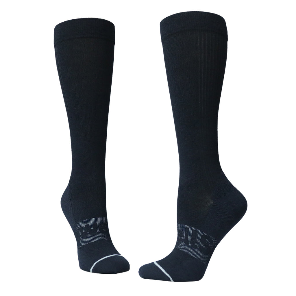 Bamboo Fiber Calf Socks Spring and Summer Lightweight Compression Socks for Sports and Fitness Training