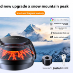Car Automatic Spray Aromatherapy with Volcano Atmosphere Light and Smart Start Stop