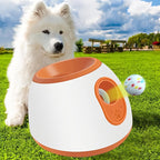 Automatic Pet Ball Launcher Toy with Adjustable Distance