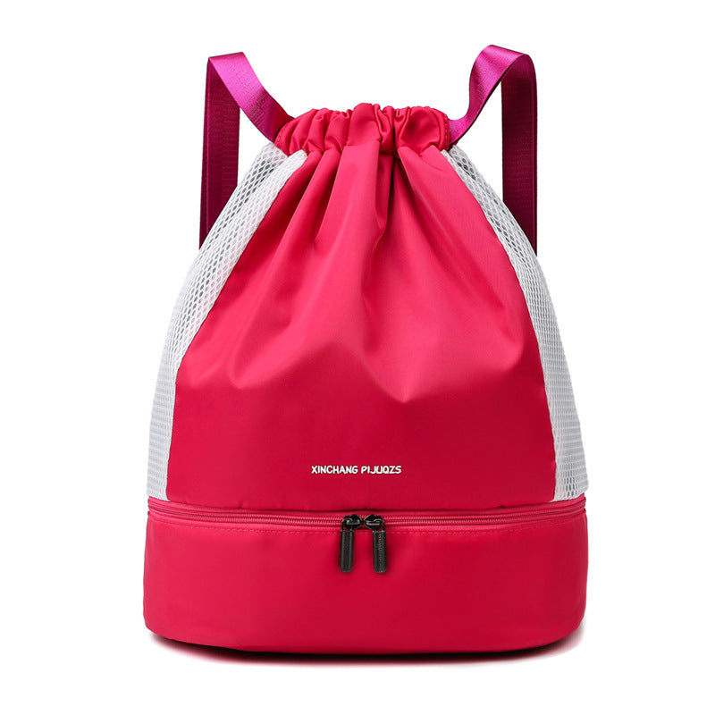 Sports Fitness Bag, Wet and Dry Separation Swimming Bag