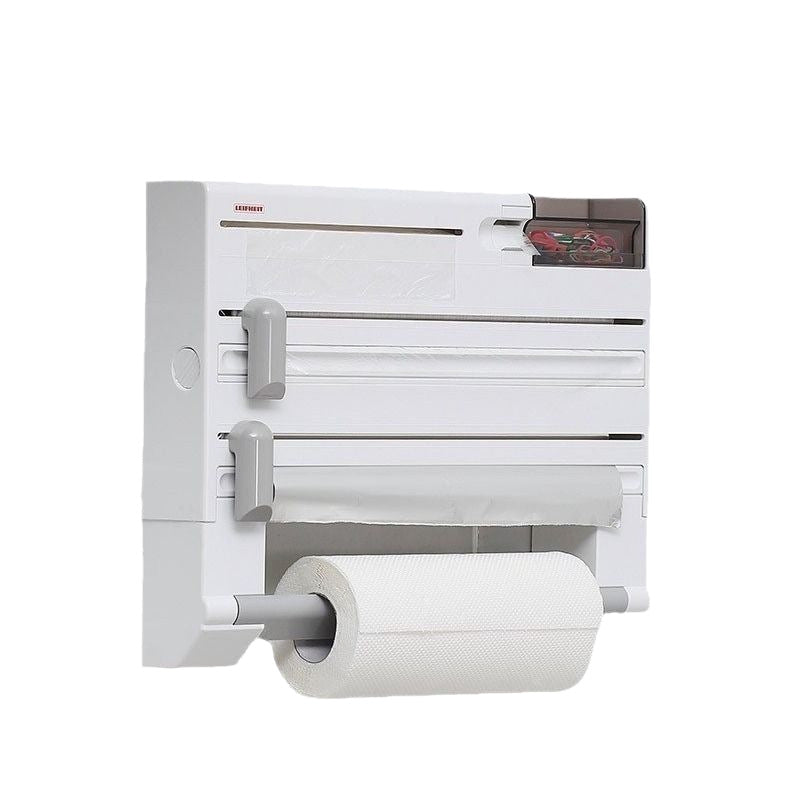 Multifunctional Wall-Mounted Kitchen Storage Rack