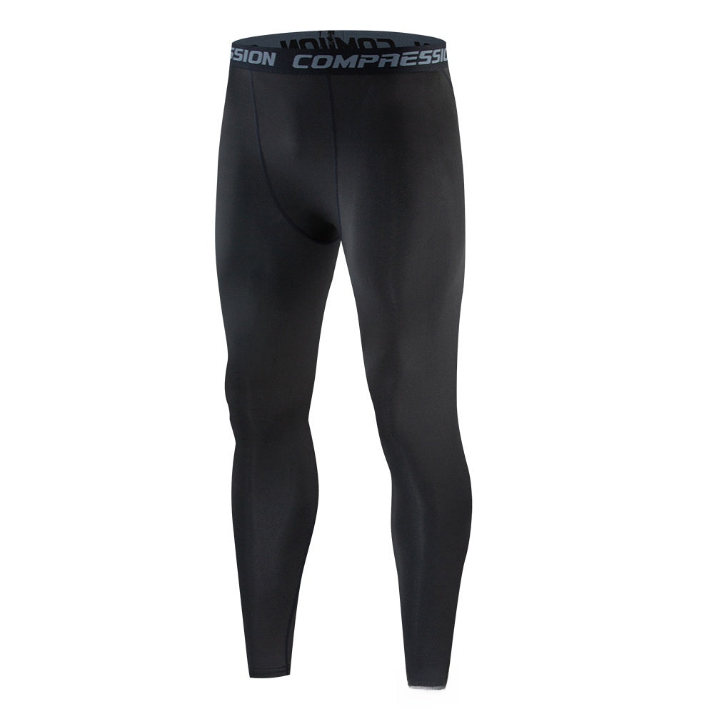Men's Quick-Dry Sports Tight Pants for Fitness and Running