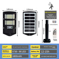 Solar Sensor Wall Light with Remote Control