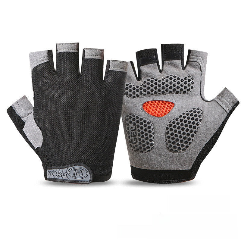 Half Finger Sports Gloves for Fitness and Outdoor Activities