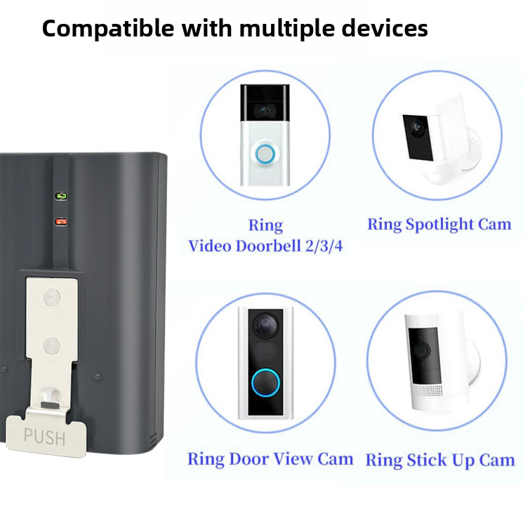 For Ring Doorbell Battery Video doorbell2/3 V4 Video Doorbell Battery Ring battery