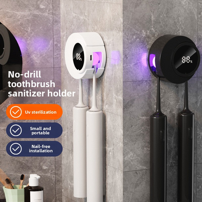 Smart UV Toothbrush Sterilizer and Holder