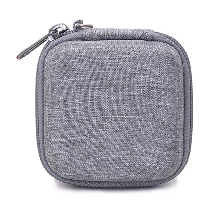 Portable Earphone Storage Bag Data Cable Organizer Bag Multifunctional Digital Gadgets Case for Charger U Disk Protective Cover