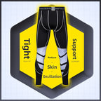 Men's Quick-Dry Sports Tight Pants for Fitness and Running