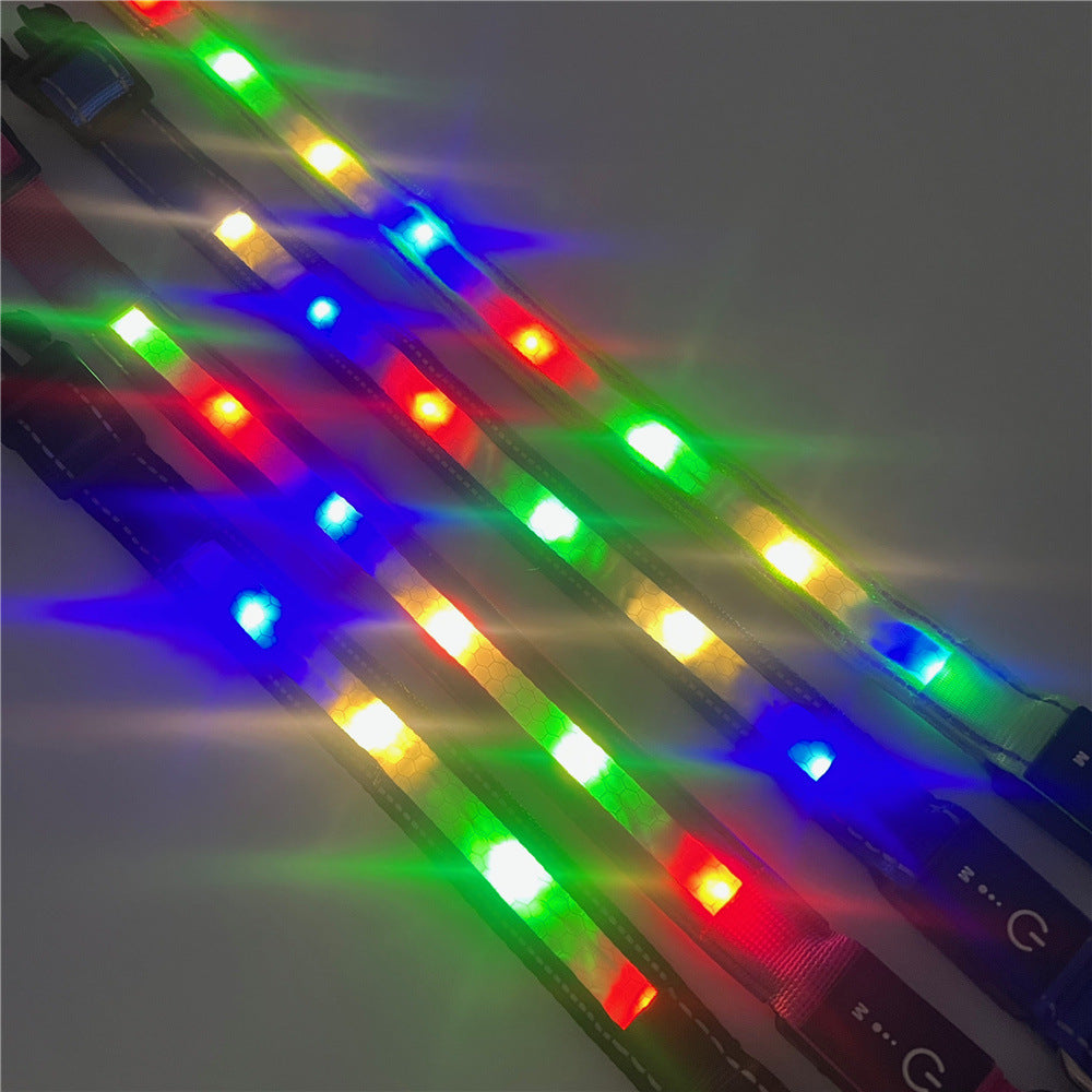 Adjustable LED Light Up Pet Collar