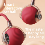 Cat Toy Ball Silicone Pet Entertainment Ball for Cats and Dogs