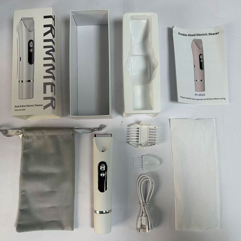 Electric Hair Removal Device with Digital Display and Light