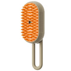 Electric Pet Grooming Brush with Steam and Spray