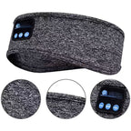 Bluetooth Sports Headband with Sleep Eye Mask