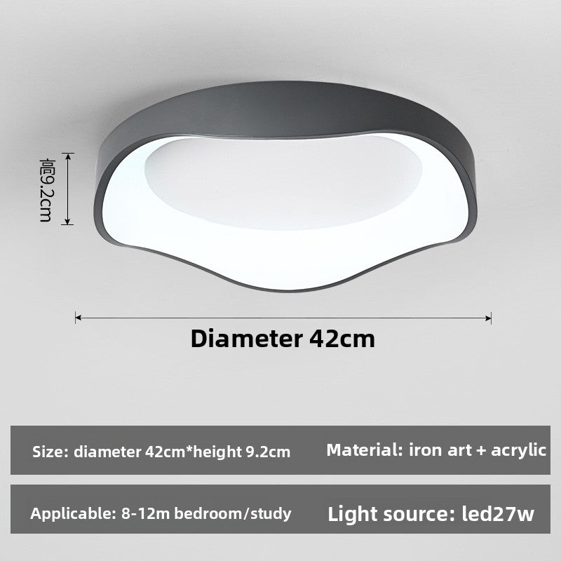 Modern Round LED Ceiling Light for Bedroom Dining Room