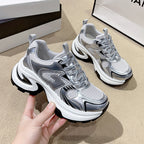 Thick-Soled Breathable Casual Sneakers for Women