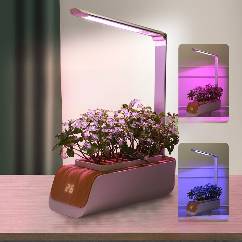 Smart Indoor Hydroponic Plant Grower with LED Lights